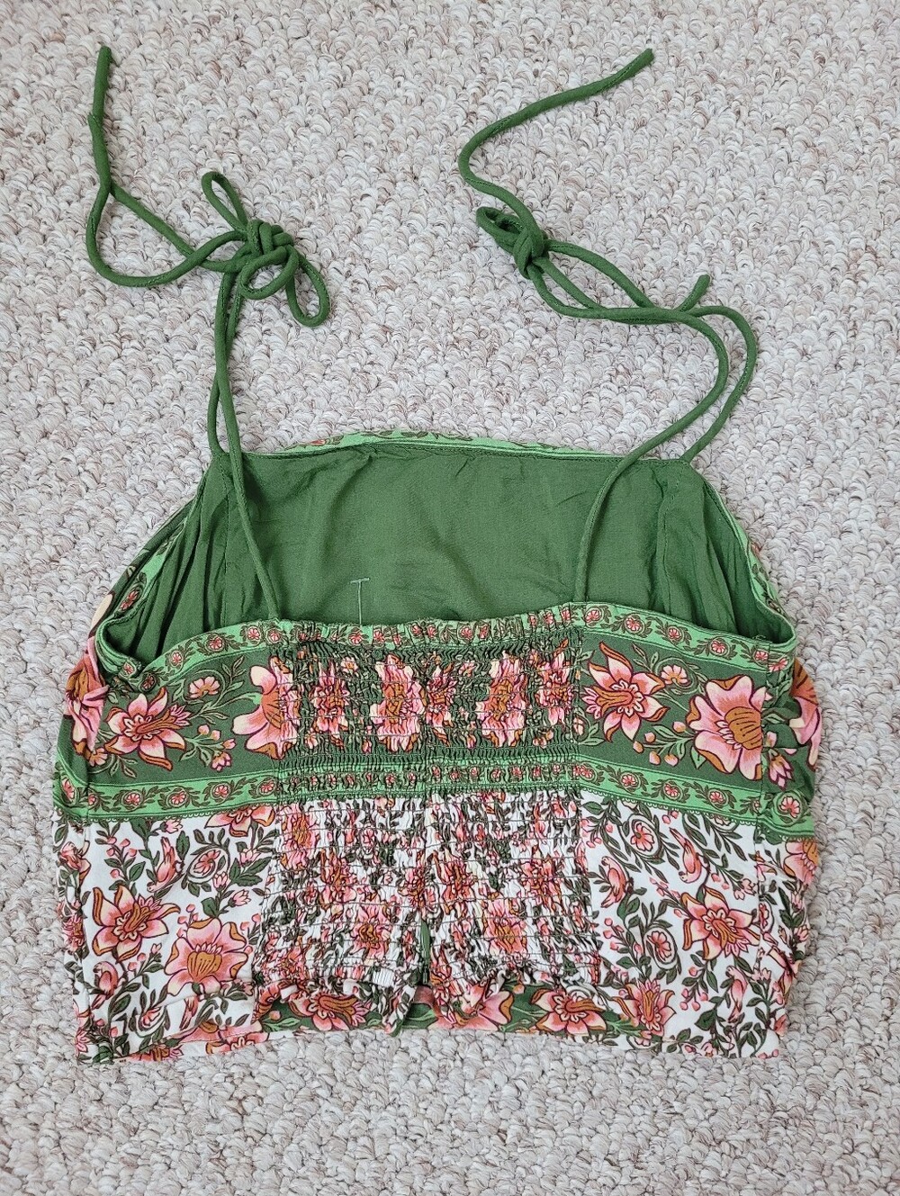Farm Rio Boho Style Cropped Top - Picture 4 of 6